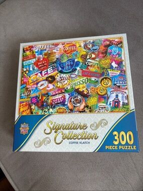 Signature Collection Coffee Klatch 300-Piece Puzzle - Multicolor